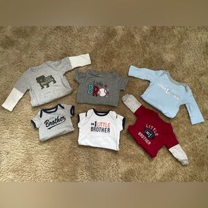 Little Brother Onesie Lot - various sizes